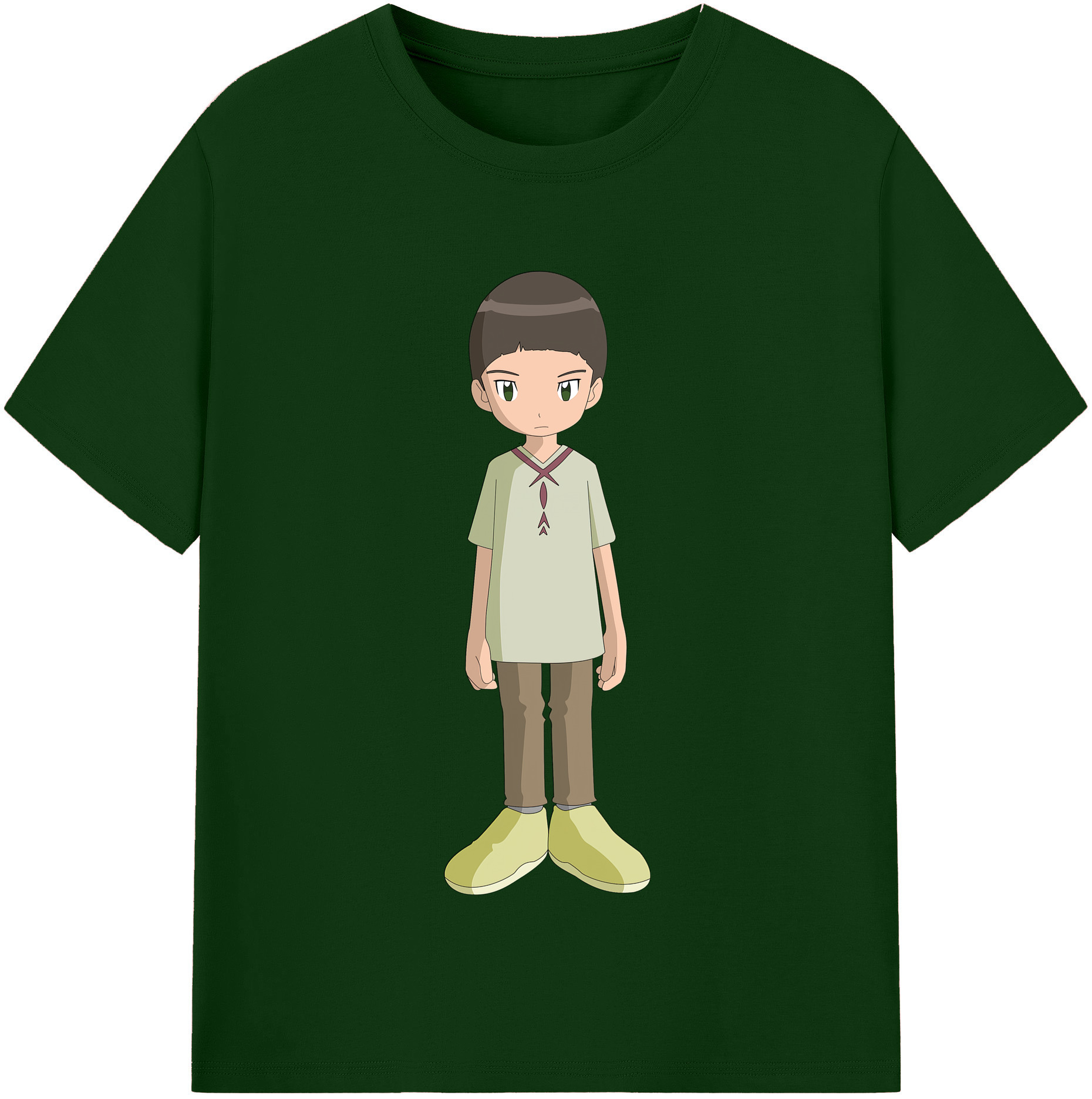 （画像用） Digimon デジタルモンスター/デジモン 綿100％半袖Tシャツ（フロントプリント）